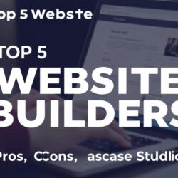 ТОП-5 конструкторов сайтов: плюсы, минусы и кейсы — выбор, который действительно работает